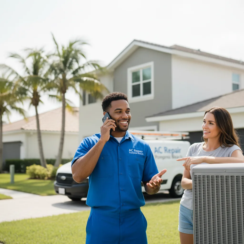 AC Repair Pompano Beach customer support in Webb City